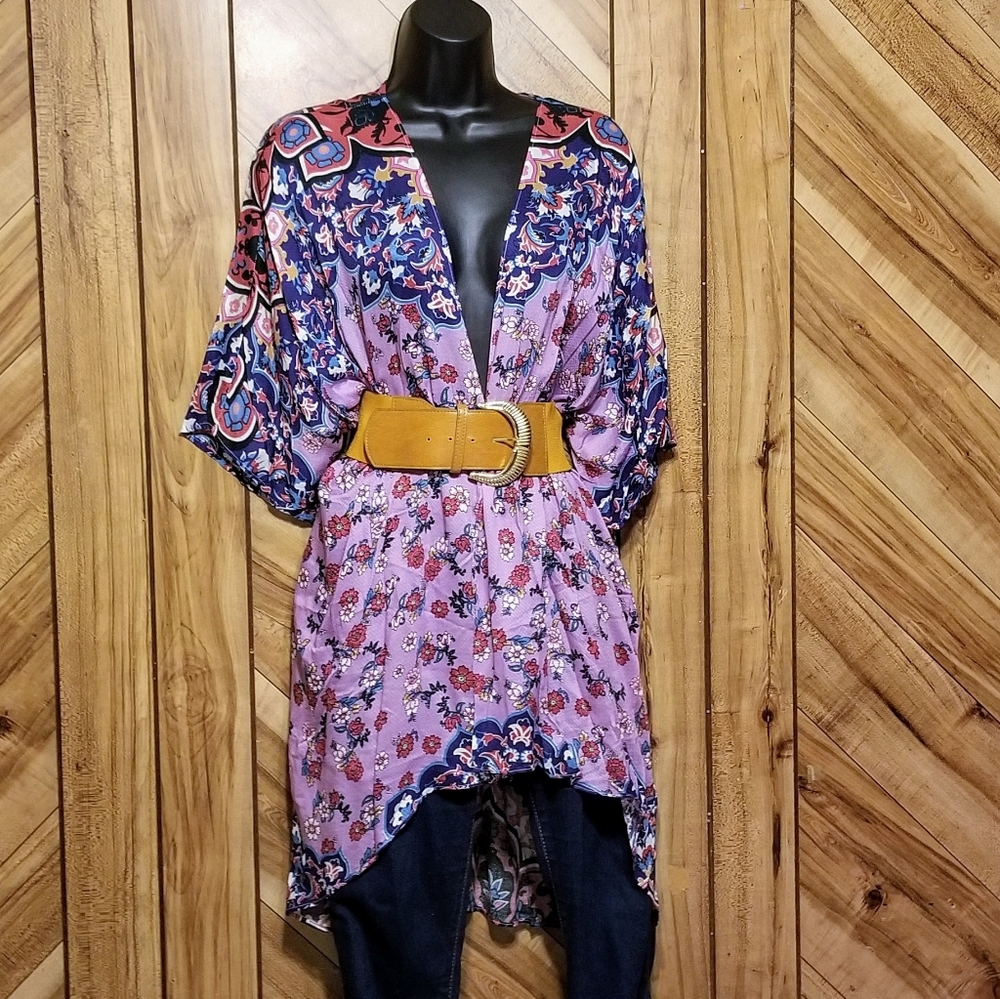 Hobo Floral Kimono - Picture 3 of 5